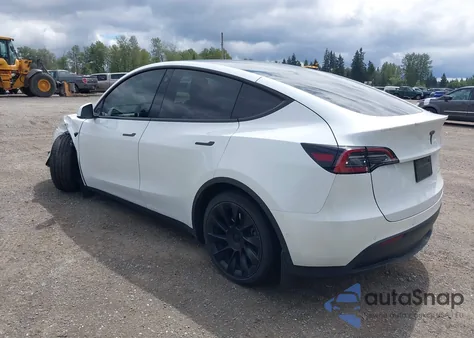 2022 Tesla Model Y Long Range Dual Motor All-Wheel Drive из США, поврежденный, VIN 7SAYGDEE9NF494901